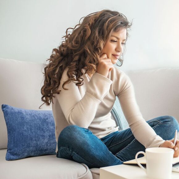 Chenille Throw Pillow Covers Cushion Water Repellent 12"x20" Navy Blue - Picture 4 of 6